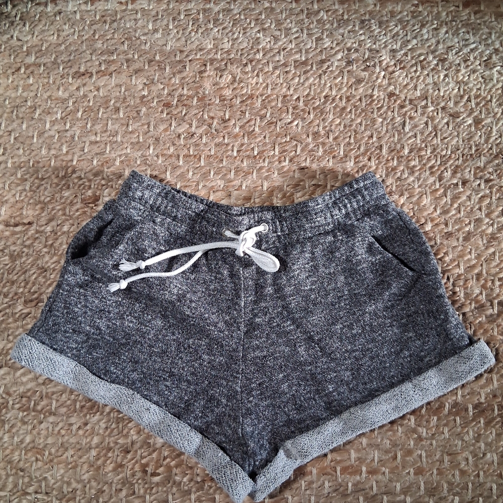 Forever 21 Gray Drawstring Athletic Lounge Shorts